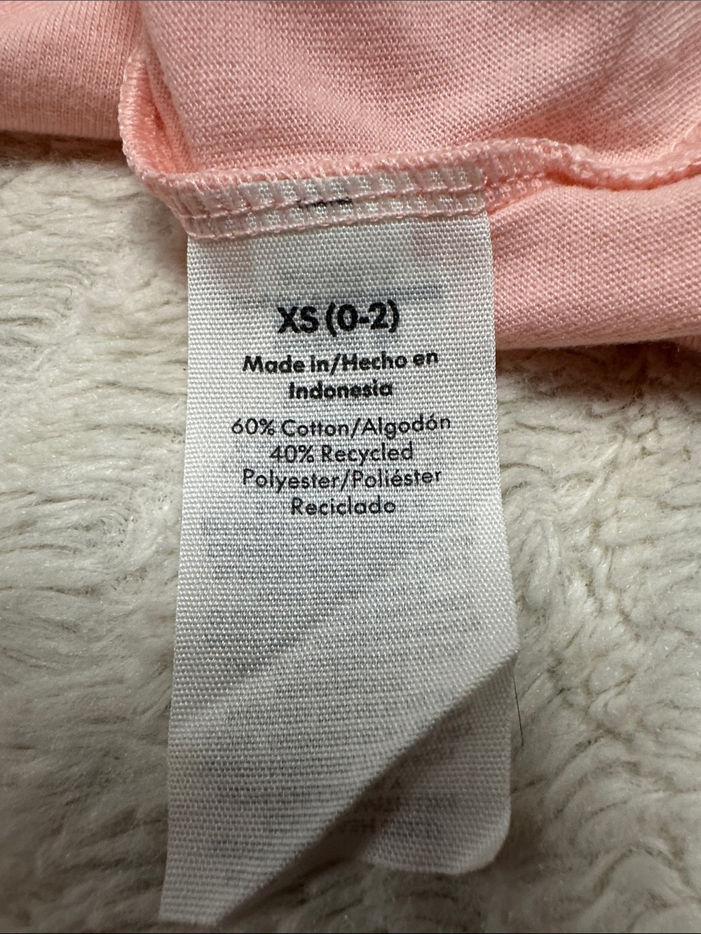 NO BOUNDARIES 2 PACK SEMI FITTED SHORT SLEEVE TEE GRAY & PINK XS NWT (0-2) - Picture 6 of 11